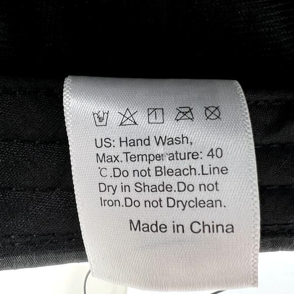 Miniso Life Baseball Hat Men's Black Gray Polyester Adjustable Backstrap NEW - Picture 9 of 11